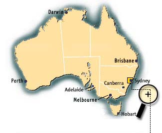 Map of Australia